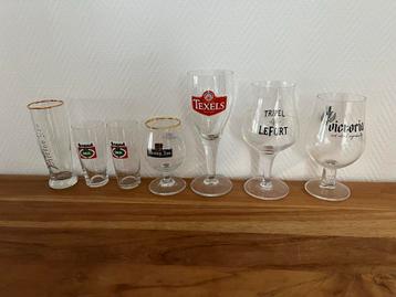 Bierglazen Brand Texels Victoria Lefort Hertog Jan beschikbaar voor biedingen