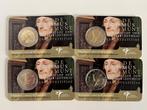 Erasmus coincard 2011 KNM 2 euro, Euro's, Ophalen of Verzenden, Koningin Beatrix