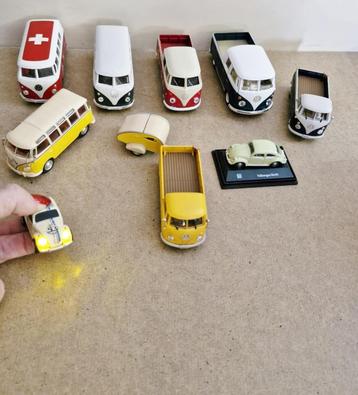 Verzameling Volkswagen oldtimers,VW bus,kever,caravan,izgst beschikbaar voor biedingen