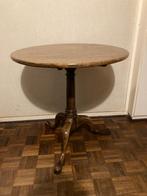 Antieke Engelse houten sidetable 68x68,5cm opklapbaar, Ophalen