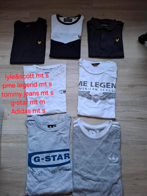 7 shirts merkkleding jongen/heren maat S., Kleding | Heren, Heren-kledingpakketten, Zo goed als nieuw, Maat 46 (S) of kleiner