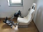 Playseat Evolution White en T150 RS FFB racestuur, Spelcomputers en Games, Spelcomputers | Sony PlayStation Consoles | Accessoires