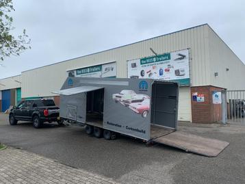 Huren Racetransporter autoambulance schamelaanhanger machine beschikbaar voor biedingen