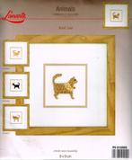 Cado opruiming lanarte 4 borduurpakketjes, rock & jazz cats, Hobby en Vrije tijd, Ophalen of Verzenden, Nieuw, Handborduren, Borduurpakket