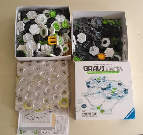 GraviTrax - Starterset met allerlei uitbreidingen, Hobby en Vrije tijd, Gezelschapsspellen | Kaartspellen, Gebruikt, Ophalen