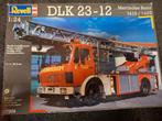 bouwdoos brandweer DLK 23-12 Mercedes Benz 1422 Revell 1/24, Revell, Groter dan 1:32, Nieuw, Ophalen of Verzenden