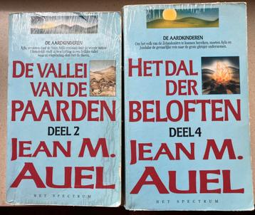 Jean M. Auel - De aardkinderen (deel 2+4) beschikbaar voor biedingen