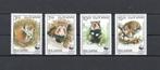 WWF set postzegels van de Veldhamster (Europese hamster), Verzenden, Postfris, Dier of Natuur