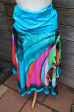 Rok blauw/ kleur Sunflair mt 42 Vaste prijs, Overige typen, Blauw, Ophalen of Verzenden, Zo goed als nieuw