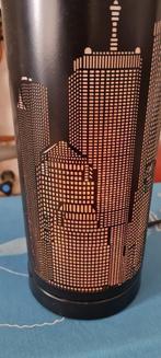 leuke tafellamp zwart ( touch), Ophalen of Verzenden, Zo goed als nieuw, Metaal, Minder dan 50 cm