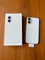 iPhone 16 | 128GB | wit | krasvrij | inruil mogelijk apple, Ophalen of Verzenden, Zo goed als nieuw