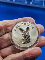 (A389) RAM AUSTRALIA  4 X TOP  KANGAROO ONE OUNCE, Ophalen of Verzenden, Setje, Zilver
