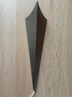 RVS wandlamp, Ophalen of Verzenden, Zo goed als nieuw, Metaal, Modern / strak