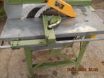 Bouwzaag -Tafelzaag 380 volt., Doe-het-zelf en Verbouw, Gereedschap | Zaagmachines, Ophalen, Gebruikt, Cirkelzaag, 70 mm of meer
