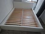 Ikea bed 160 x 200, Ophalen, Gebruikt, Wit, Tweepersoons