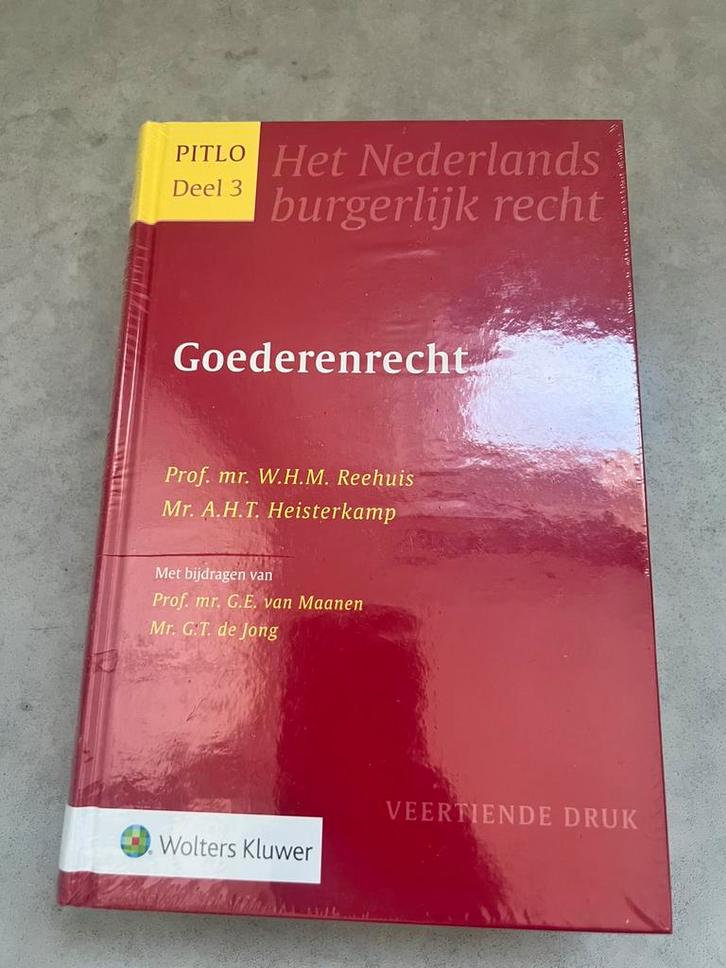 Pitlo 3 - Goederenrecht, Boeken, Wetenschap, Nieuw, Natuurwetenschap, Ophalen of Verzenden