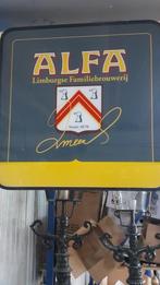 alfa bier reclame lichtbak, Overige merken, Reclamebord, Plaat of Schild, Gebruikt, Ophalen