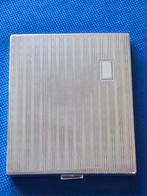 Sigarettenhouder / doosje - Vintage - Verzilverd metaal, Tabaksdoos of Verpakking, N.v.t., N.v.t., Ophalen of Verzenden