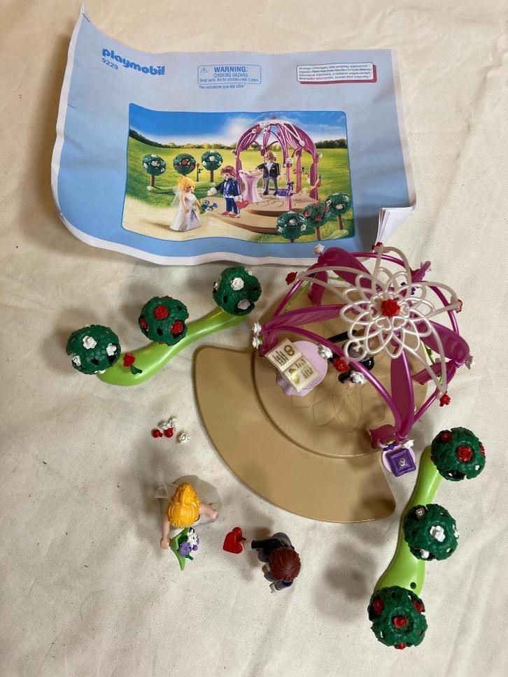 Playmobil 9229, Bruidspaviljoen, Kinderen en Baby's, Speelgoed | Playmobil, Gebruikt, Complete set, Ophalen of Verzenden
