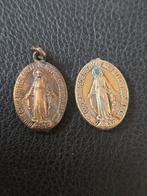 2x vintage katholieke medaille – Maria (Wonderdadige Medaill, Verzamelen, Ophalen of Verzenden, Gebruikt