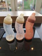 Difrax flessen met nieuwe spenen, Ophalen of Verzenden, Gebruikt, Overige typen