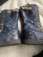laarzen  maat 35, Kleding | Dames, Schoenen, Hoge laarzen, Blauw, Ophalen of Verzenden, Zo goed als nieuw