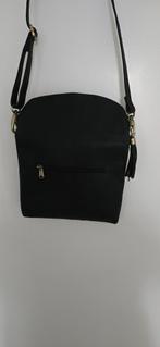 DOS - MORE CROSSBODY SCHOUDERTAS ZWART LEER, Ophalen of Verzenden, Nieuw, Zwart, Leer