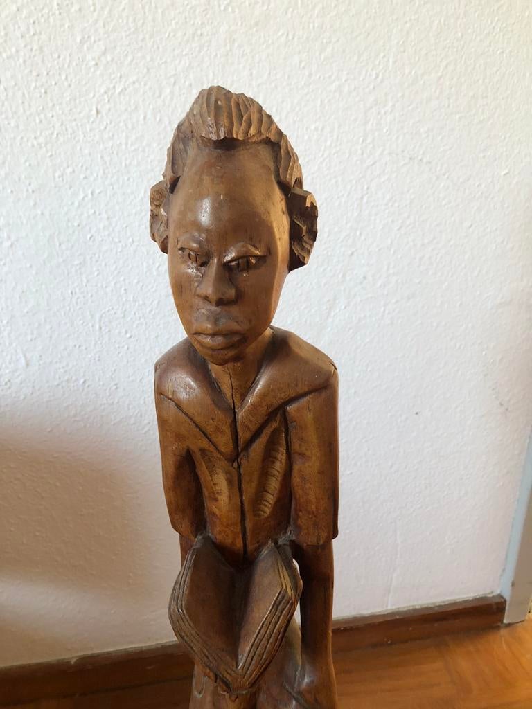 Houten beeld afgeprijsd 12,50, Ophalen of Verzenden