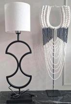 Light &  Living zwart metalen lampvoet tafellamp, Huis en Inrichting, Lampen | Tafellampen, Ophalen of Verzenden, X, X, X