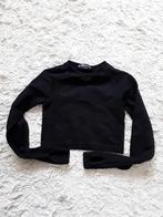 FB Sister Zwart kort Stretch Sport shirt met lange mouw mt S, Zwart, Overige typen, Ophalen of Verzenden, Zo goed als nieuw