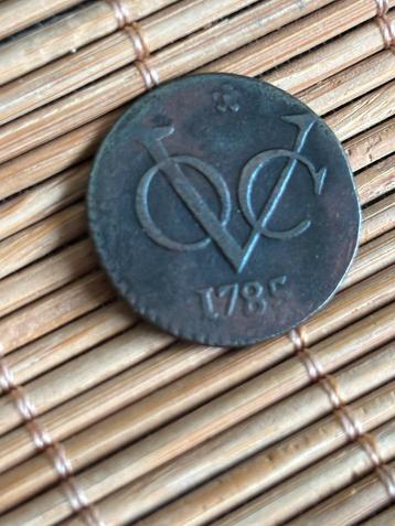 Duit VOC 1785 West Friesland beschikbaar voor biedingen
