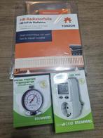 Energiebespaar Set: Radiatorfolie, Meter, Thermometer, Doe-het-zelf en Verbouw, Isolatie en Afdichting, Ophalen of Verzenden, Nieuw