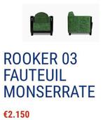 Art Deco Rooker 03 fauteuil van DSCO met parelmoer inleg, Ophalen, 75 tot 100 cm, Stof, Art Deco