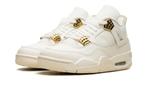 Jordan 4 metallic gold, Kleding | Heren, Schoenen, Ophalen of Verzenden, Nieuw, Wit