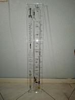 Huygens barometer plexiglas, Ophalen, Gebruikt, Barometer