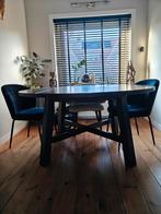 Eetkamertafel - Woood Benson, Ophalen, Gebruikt, Rond, Vier personen