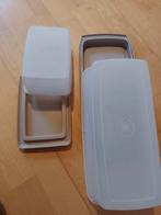2 Tupperware boter en kaasschaals, Ophalen of Verzenden, Zo goed als nieuw, Bruin, Overige typen