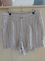 Te koop linnen Hema korte broek L, Kort, Beige, Maat 42/44 (L), Ophalen of Verzenden