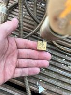 Vintage Tom Kater lamp, messing kleur, Huis en Inrichting, Ophalen, Gebruikt, Modern (Vintage), Metaal