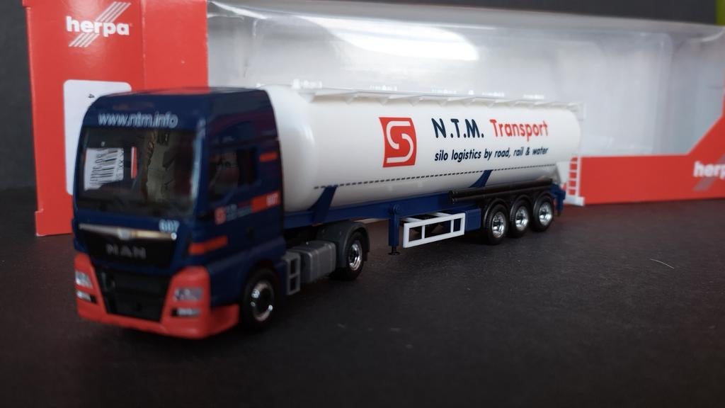 Man TGX xxl NTM hardenberg 1:87 H0 Herpa Pol, Verzenden, Trucks@herpa.de, Nieuw, Bus of Vrachtwagen