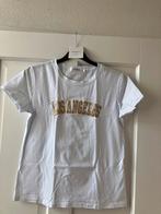 Nieuw =wit t hirt beige tekst =M/L=jolio & co, Kleding | Dames, Maat 38/40 (M), Wit, Jolio & co, Nieuw