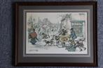 Anton Pieck schilderij, Minder dan 50 cm, Ophalen of Verzenden, Zo goed als nieuw, Schilderij