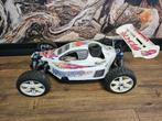 1/8 nitro rc vanguard, Gebruikt, Auto offroad, Ophalen of Verzenden, Nitro