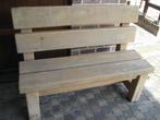 Tuinbank massief eiken hout, Ophalen of Verzenden, Nieuw, Hout