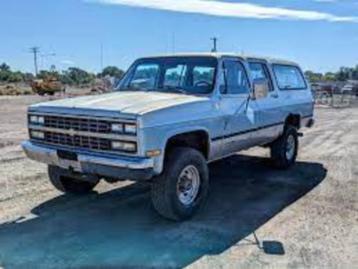 GEZOCHTL 1989-1991 Chervolet GMC Suburban beschikbaar voor biedingen