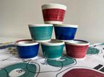Vintage 6 Rörstrand Picknick Eierdopjes Marianne Westman 50s, Antiek en Kunst, Antiek | Servies los, Ophalen of Verzenden