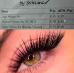 Wimper Extensies / Eye Lash Extensions by Svitlana, Ophalen, Zo goed als nieuw, Ogen, Verzorging