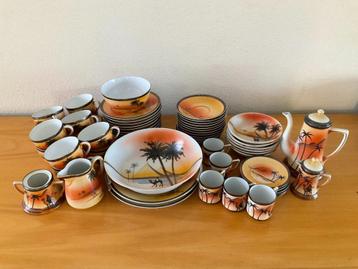 antiek servies - Antiek Japans Servies (1920/1930)  beschikbaar voor biedingen