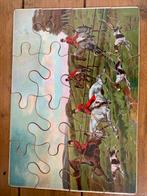 Antieke puzzels van jachttaferelen, Antiek en Kunst, Antiek | Speelgoed, Ophalen