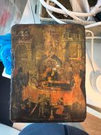 Religieuze tegels Jezus en Maria, Antiek en Kunst, Antiek | Religie, Ophalen of Verzenden